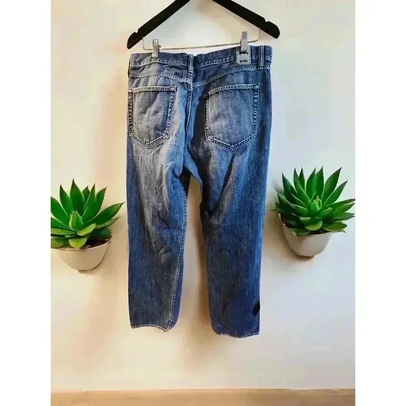 Hugo Boss Men's Cotton Denim Blue Jeans RN73616 CA23115 Size: US 34/32 - Picture 3 of 4